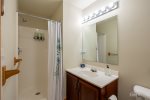 Full Bathroom with Shower on Lower Level